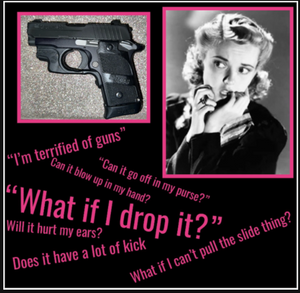 F) June 23rd / LADIES ONLY/ 1-5pm Basic Pistol Class/ 6pm for chcl certificate